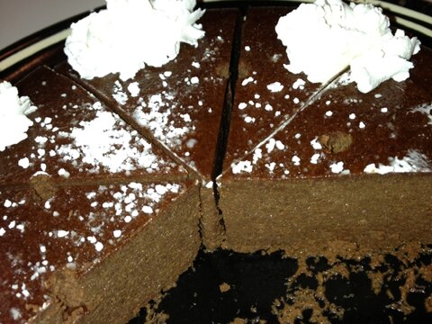 炊飯器で濃厚チョコレートケーキ